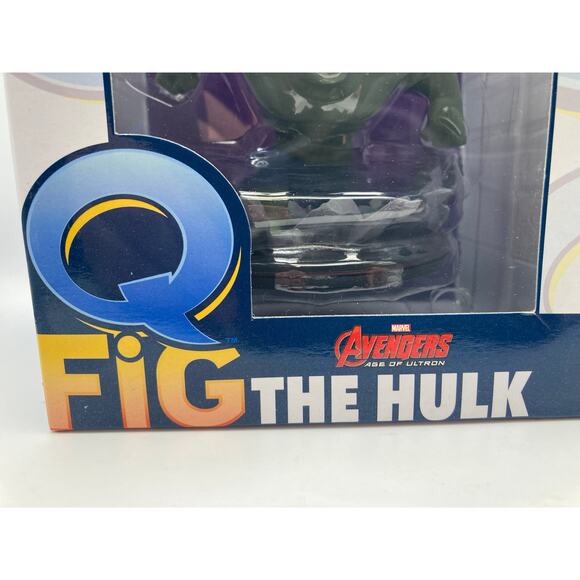 Q Fig Loot Crate The Hulk Marvels Avengers Figure New in Open Box - Picture 4 of 6